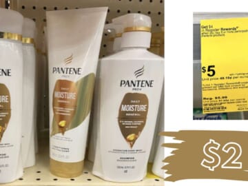 Get Pantene Haircare for $2 at Walgreens