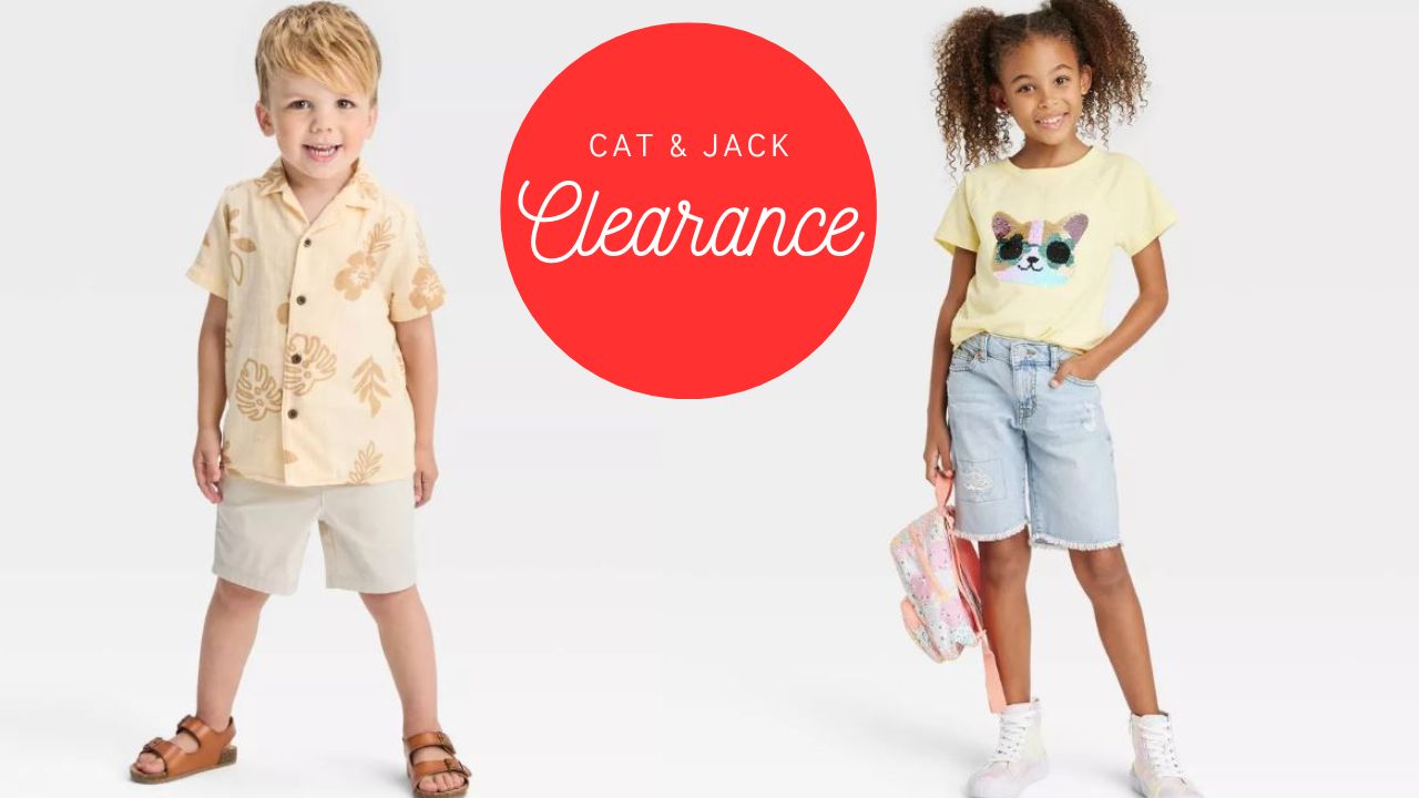 Up to 50% Off Cat & Jack Clearance at Target