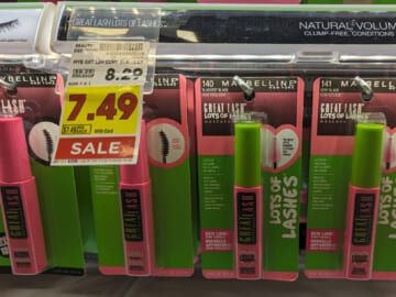 Get Maybelline Great Lash Mascara For Just $5.49 At Kroger (Regular Price $8.29)