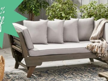 Wayfair | Acacia Outdoor Patio Daybed $160 (reg. $530)