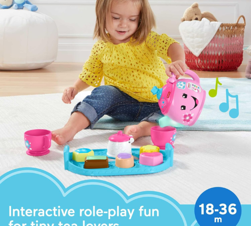 Fisher-Price 11-Piece Laugh & Learn Sweet Manners Tea Set $12.74 (Reg. $27)