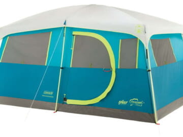 Coleman Tenaya Lake 8-Person Lighted Fast Pitch Cabin Tent for $125 + free shipping