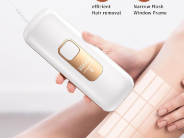 Say goodbye to frequent salon visits and embrace the convenience and efficiency of this IPL At-Home Hair Removal Device for just $29.39 After Code + Coupon (Reg. $69.99) + Free Shipping
