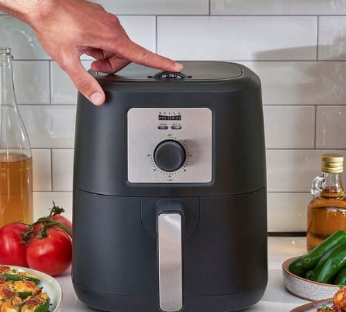 Today Only! Bella Pro Series 4.2-qt Manual Air Fryer $19.99 (Reg. $60) – Highly-Rated Bella Pro Series