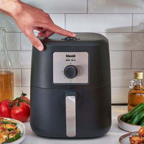 Today Only! Bella Pro Series 4.2-qt Manual Air Fryer $19.99 (Reg. $60) – Highly-Rated Bella Pro Series
