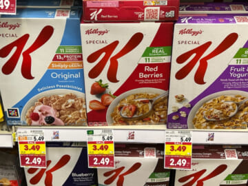 Kellogg’s Special K Cereal As Low As $2.14 At Kroger