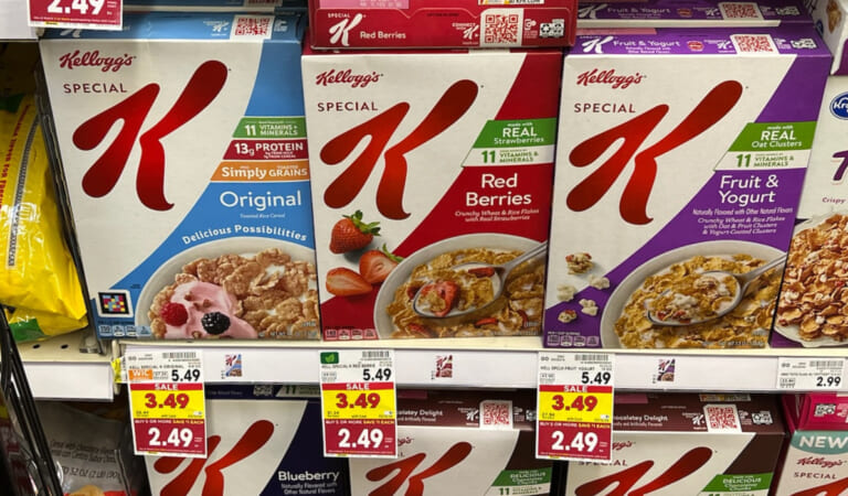Kellogg’s Special K Cereal As Low As $2.14 At Kroger