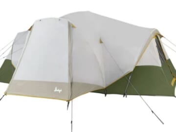 Slumberjack Riverbend 10-Person, 3-Room, Hybrid Dome Tent