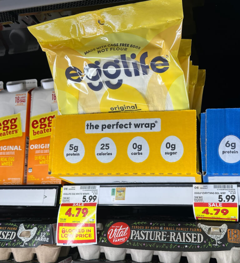Egglife Wraps As Low As $2.29 At Kroger (Regular Price $5.99)