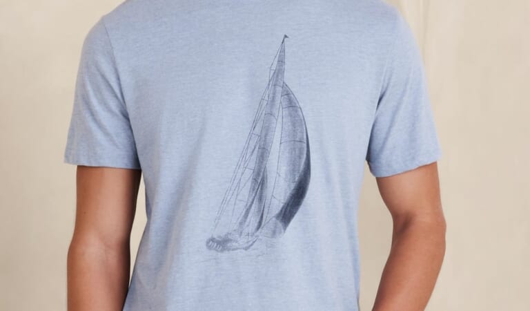 Banana Republic Factory Graphic T-Shirt Clearance from $14 in cart + free shipping w/ $50