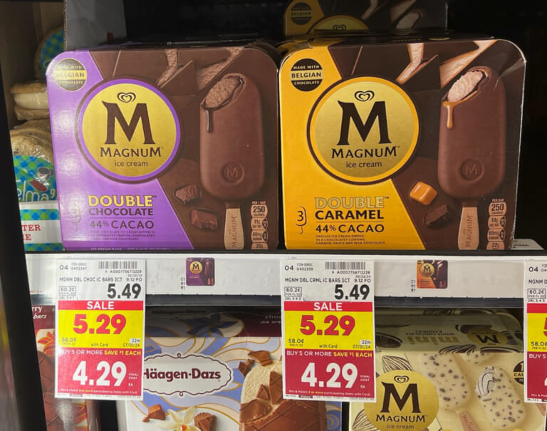 Magnum Ice Cream Bars As Low As $3.29 At Kroger