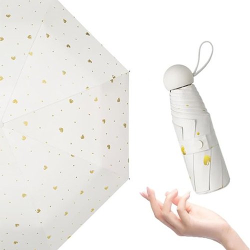 Shield yourself in style with this Mini Travel Umbrella for just $8.39 After Code (Reg. $13.99)
