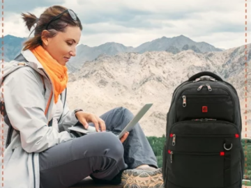 Swiss Tech Navigator Backpack with Padded Laptop Section $27.34 (Reg. $42)