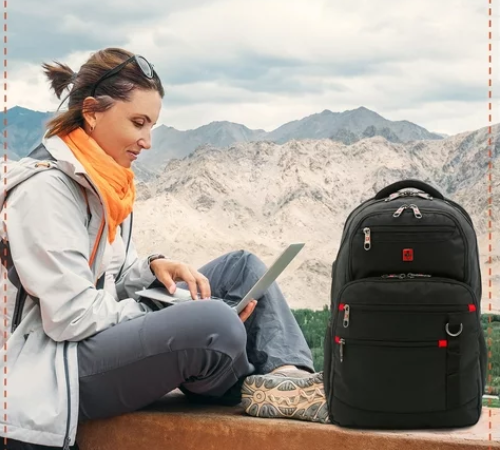 Swiss Tech Navigator Backpack with Padded Laptop Section $27.34 (Reg. $42)