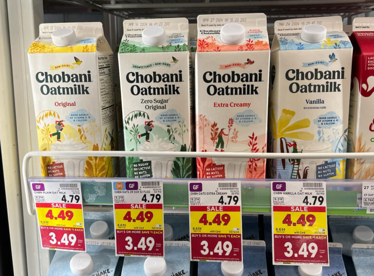 Chobani Oat Milk Just $2.99 At Kroger (Regular Price $4.79)