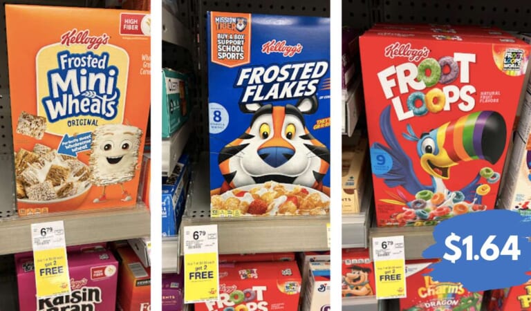 Kellogg’s Deal at Walgreens | Get Cereal for as Low as $1.64