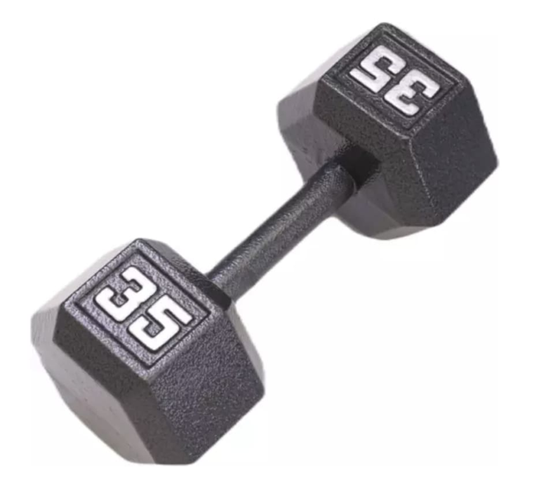 Fitness Gear Cast Hex Dumbbell from $10 + free shipping w/ $49