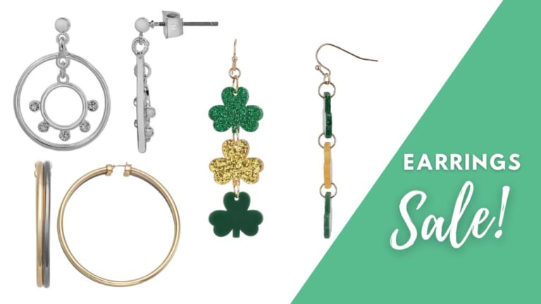 Kohl’s Jewelry Sale | Earrings Starting at $2.80!