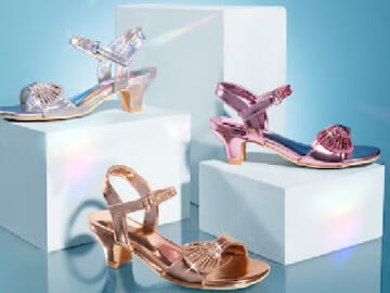 Today Only! 40% OFF DREAM PAIRS Girls’ Metallic Ankle Strap Party Sandals $17.99 After Code + Coupon (Reg. $29.99) – Multiple colors and sizes