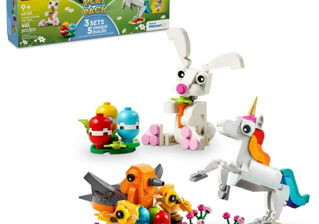 LEGO Colorful Animals Play Pack for $15 + free shipping w/ $35