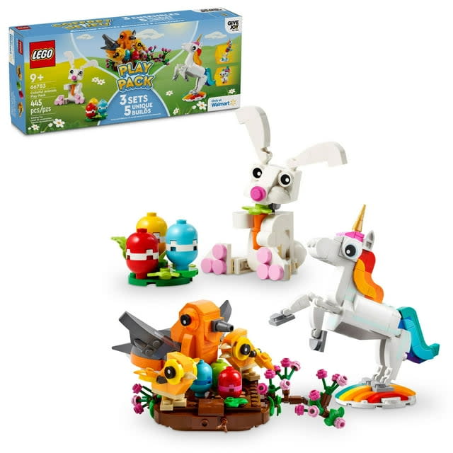 LEGO Colorful Animals Play Pack for $15 + free shipping w/ $35