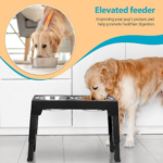 Elevated 2 Stainless Steel Dog Bowls $18.19 (Reg. $26) – Adjustable to 5 Heights
