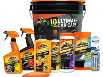 Armor All Ultimate 10-Piece Car Cleaning Kit for $15 + free shipping w/ $35
