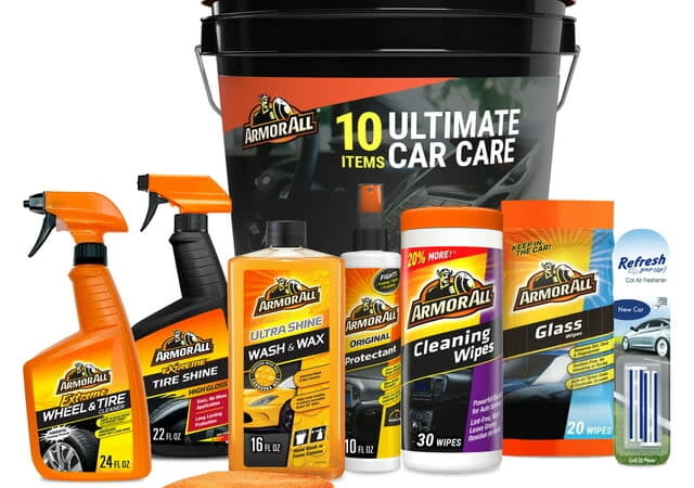 Armor All Ultimate 10-Piece Car Cleaning Kit for $15 + free shipping w/ $35