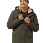 32 Degrees Men's Commuter Tech Sherpa-Lined Parka for $25 + free shipping