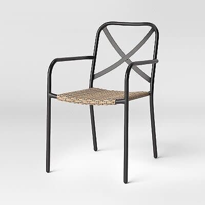 Threshold Wicker & Metal Stack Chair for $29 + free shipping