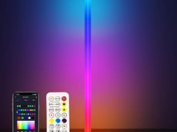 TaoTronics RGB LED Floor Lamp for $20 + free shipping