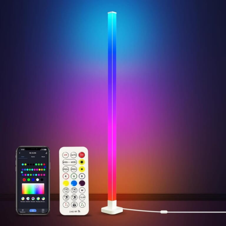 TaoTronics RGB LED Floor Lamp for $20 + free shipping