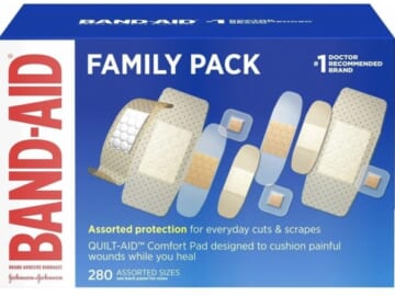 Band-Aid Brand Adhesive Bandage Family Variety Pack