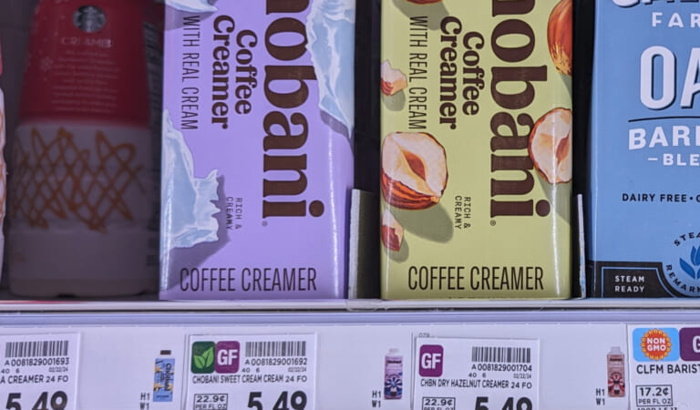 Get Chobani Coffee Creamer As Low As $2.99 At Kroger (Regular Price $5.49)