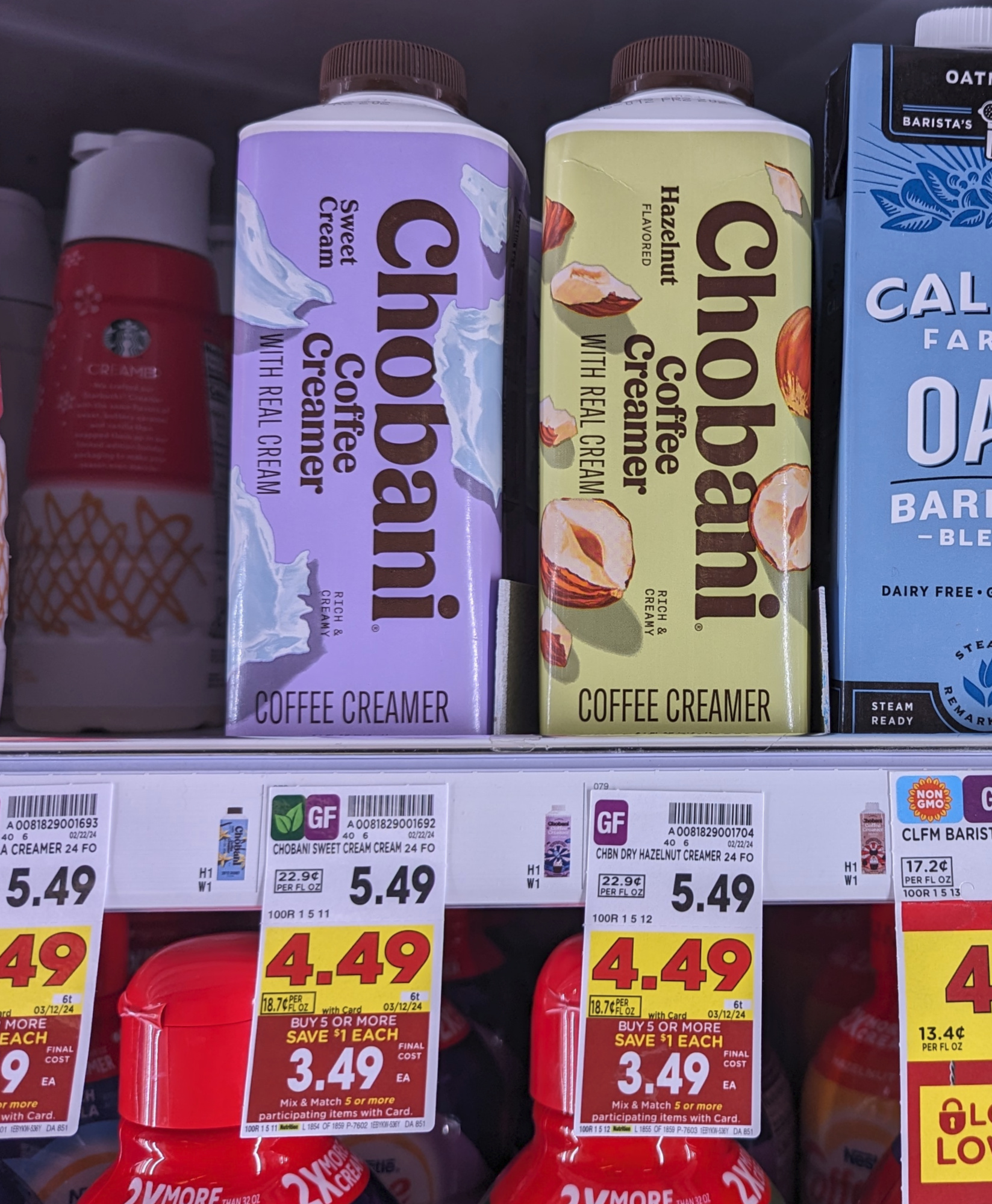 Get Chobani Coffee Creamer As Low As $2.99 At Kroger (Regular Price $5.49)