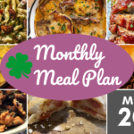 Southern Savers FREE March 2024 Monthly Meal Plan (Freezer/Pantry Edition)