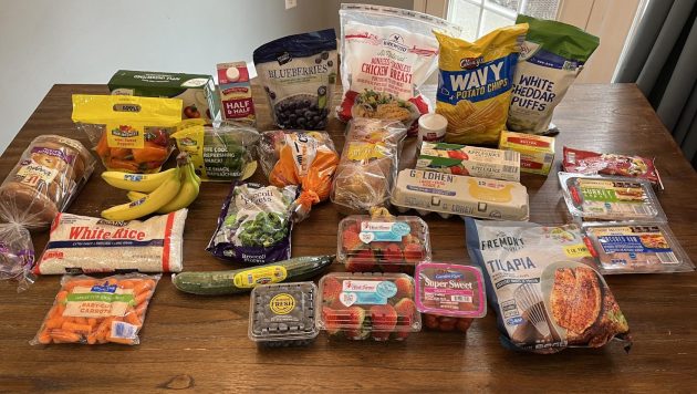 Gretchen’s $85 Grocery Shopping Trip and Weekly Menu Plan for 6