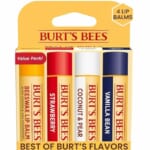 Burt's Bees Lip Balm 4-Pack