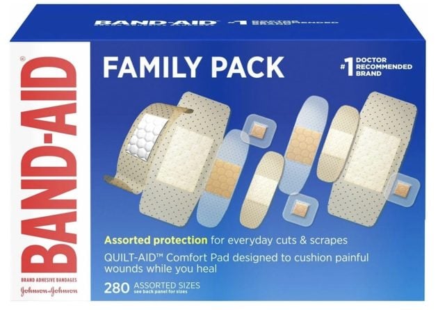 Band-Aid Brand Adhesive Bandage Family Variety Pack, 280 count only $10.92 shipped!