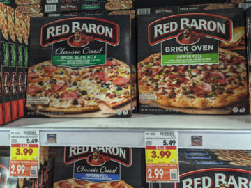 Red Baron Pizzas Just $2.99 At Kroger