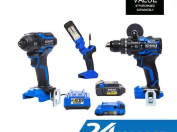 Kobalt XTR 3-Tool Brushless Power Tool Combo Kit for $229 + free shipping