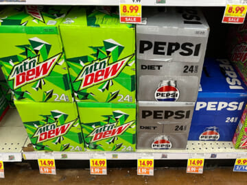 Get Coca-Cola, Dr Pepper, or Pepsi 24-Packs For Just $8.99 At Kroger (Regular Price $14.99)