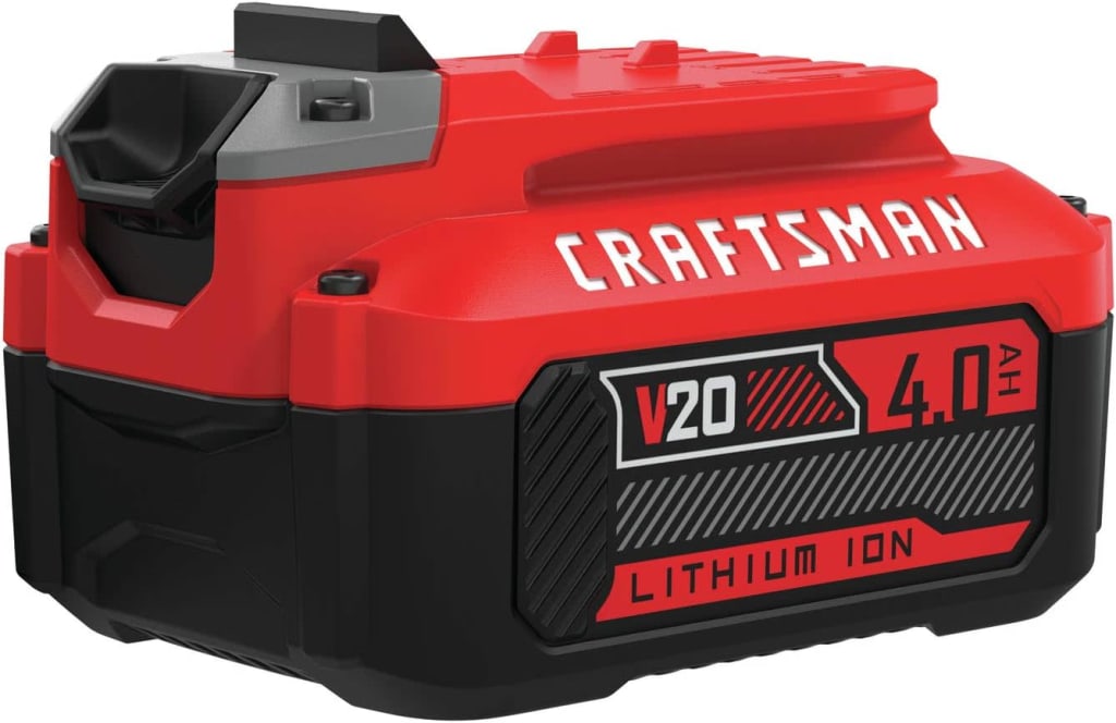 Craftsman 20V 4Ah Li-Ion Battery for $39 + free shipping w/ $45