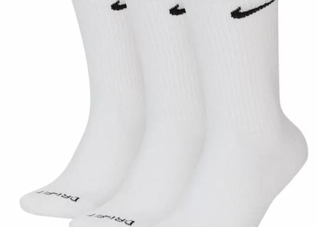 Nike Everyday Training Crew Socks (3 pairs) only $14!
