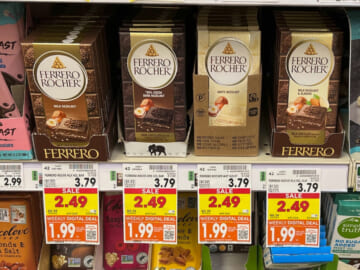 Ferrero Rocher Chocolate Bar Just $1.99 At Kroger