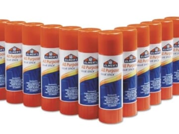 Elmer's All Purpose Glue Sticks, Washable, 22 Grams, 12 Count