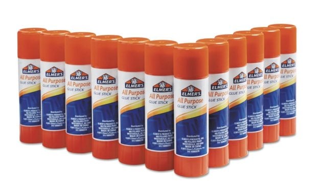 Elmer's All Purpose Glue Sticks, Washable, 22 Grams, 12 Count