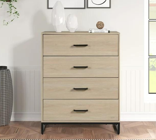 Mainstays Industrial 4 Drawer Dresser $69 Shipped Free (Reg. $79)