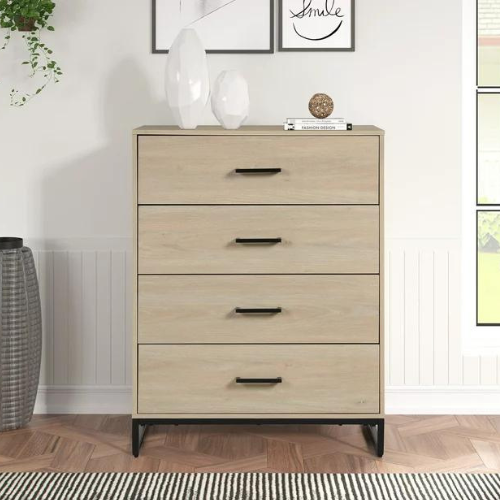 Mainstays Industrial 4 Drawer Dresser $69 Shipped Free (Reg. $79)