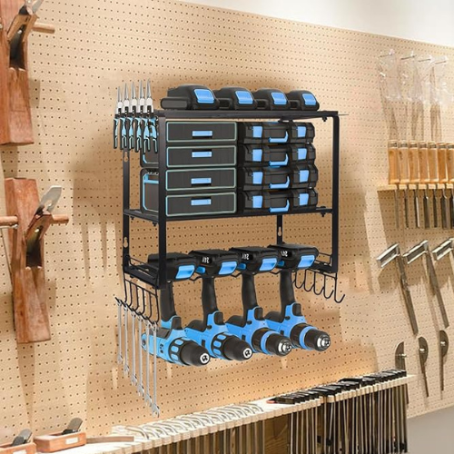3-Tier Power Tool Organizer Wall Mount $18.59 After Code (Reg. $31)